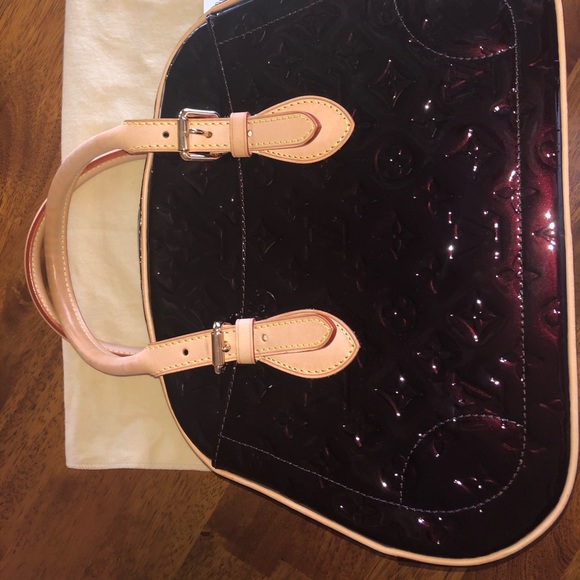Louis Vuitton Burgundy Summit Handbag - Picture 4 of 9